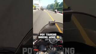 Loh ko 🤣 yamahar6 touring bike shorts short fyp r6 motovlog r6squad [upl. by Ahders]