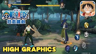 One Piece Ambition Android High Graphics Setting  New Tencent Game [upl. by Dirgis]