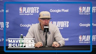 Jason Kidd  Mavs vs Clippers Game 5 pregame press conference [upl. by Golliner]