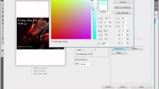 Photoshop CS5 Tutorial Setting Printing Options Adobe Training Lesson 162 [upl. by Ainosal114]