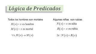 Logica de predicados cuantificadores ejercicios resueltos [upl. by Potter]