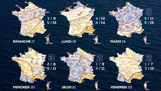 Météo pour la France le 16 jusquau 22 novembre 2024 [upl. by Eednac]