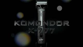 KOMONDOR K 777 Профессиональная машинка для стрижки животных [upl. by Azitram750]