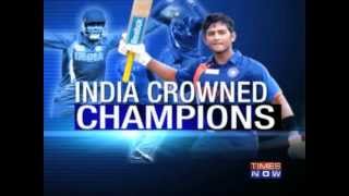 India wins Under19 World Cup [upl. by Wendelin]