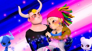 Miraculous Ladybug Mylene amp Ivan DUET transformation Minotaurox amp Polymouse 🐃💙💗🐀 [upl. by Ecirtaeb]