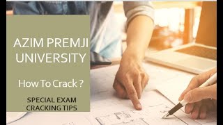 AZIM PREMJI UNIVERSITY ENTRANCE EXAMINATION  ALL YOU NEED TO KNOWQUESTION PATTERN SYLLABUS ETC [upl. by Aramahs]