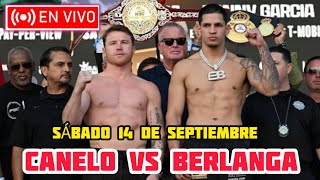 CANELO ALVAREZ VS EDGAR BERLANGA  SÁBADO 14 DE SEPTIEMBRE 2024  BOX [upl. by Holds]