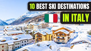 Top 10 Skiing Destinations in Italy 2024 [upl. by Janette]