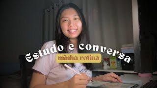 STUDYVLOG  Minha rotina de estudos e batepapo  VLOGÃO DA LELÊ  Hi Lelê [upl. by Hillier]