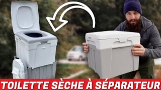 La toilette sèche parfaite pour notre fourgon aménagé  Trobolo WandaGo [upl. by Aivonas823]