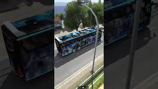 Bus Simuletor New gameplay shortvideo gaming panthagamers shortbus shortbusgames [upl. by Questa]