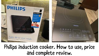 Philips Induction Cooker Review How to use Induction plate induction Plate vs Hot plate [upl. by Bollay]