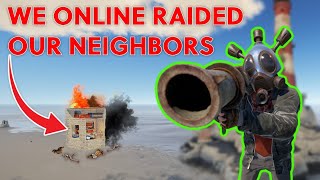 WE ONLINE RAIDED OUR NEIGHBORS  1024 WIPE [upl. by Nivalc930]