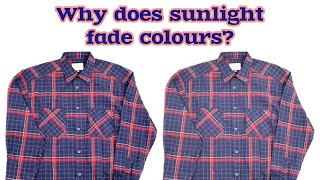 Why does sunlight fade colours [upl. by Sumetra]