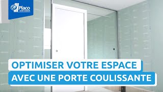 Comment optimiser votre espace en posant une porte coulissante  La solution  Navibloc® [upl. by Ahsiyk]