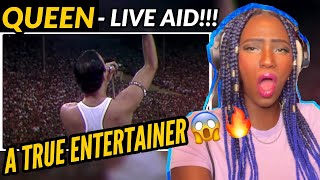 Queen  Live Aid 1985 Full Concert SINGER FIRST TIME REACTION  He Sang with HIS WHOLE SOUL [upl. by Honna]