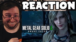 Gors quotMetal Gear Solid DELTA Snake Eater Official Trailer 2 TGS 2024quot REACTION EVA AND OCELOT [upl. by Jedd]