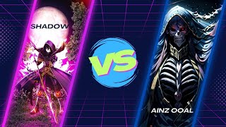 Shadow Vs Ainz Ooal Gown Who is The Winner Jump Force Mugen [upl. by Levana]