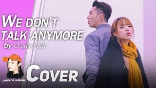 We Dont Talk Anymore  Charlie Puth ft Selena Gomez cover by Jannine amp HaoRen [upl. by Lelith]