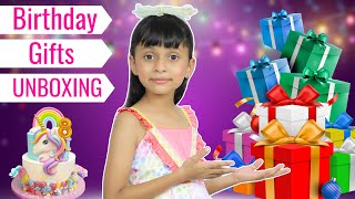 Birthday GIFTS Unboxing  Anaya Ka Bday Surprise  ToyStars [upl. by Amitarp100]