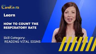 HOW TO COUNT RESPIRATIONS COUNTING RESPIRATORY RATE [upl. by Choo]