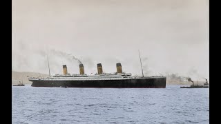 4K 60fps colorized Titanic1912 Only existent footage [upl. by Niwle967]