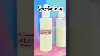 Make This Easy SprayOn Body Lotion For an Instant Glow [upl. by Jamnis]