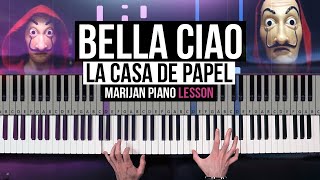 How To Play La Casa De Papel  Bella Ciao  Piano Tutorial Lesson [upl. by Andromeda]