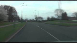 HD Drive Around Castle Bromwich UK 22nd March 2009 [upl. by Lunsford850]