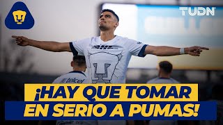 ¡PUMAS camina con paso firme en el torneo “Tienen que llegar a la final según el técnico”  TUDN [upl. by Airakaz]