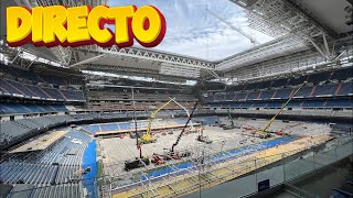 🔴 ÚLTIMA HORA en el INTERIOR 🔴 Obras Santiago Bernabéu 22072023 🚧 [upl. by Makell]