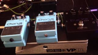 Boss CE2 Vintage Chorus  1991 Taiwan VS 1980 Japan VS 2013 Alma [upl. by Wertheimer332]