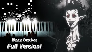 FULL Black Clover OP 10  quotBlack Catcherquot  Vickeblanka Piano [upl. by Sollars22]