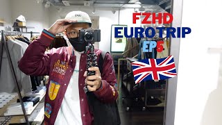 VLOG EP5  FZHD EUROTRIP  AKU PERGI KEDAI SUPREME LONDON [upl. by Akerdna]