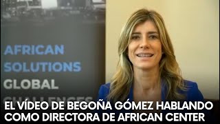 Las redes VIRALIZAN este vídeo de BEGOÑA GÓMEZ hablando en INGLÉS como DIRECTORA de AFRICAN CENTER [upl. by Allemac]