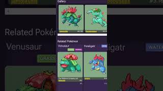 When a Venusaur loves a Feraligatr shorts [upl. by Gabriella]