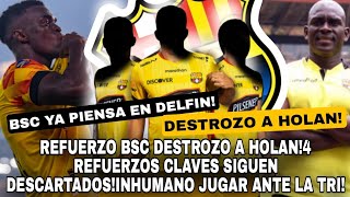 REFUERZO BSC DESTROZO A HOLAN4 REFUERZOS CLAVES SIGUEN DESCARTADOSINHUMANO JUGAR ANTE LA TRI [upl. by Aerdnod515]