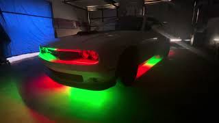 Led underglow 392 challenger [upl. by Nodrog]