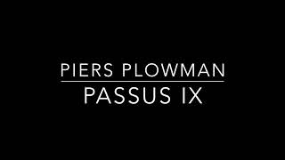 Piers Plowman Passus IX [upl. by Arther]