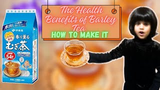 Barley tea benefits  barely tea recipe  barley tea  life in japan [upl. by Tutto]