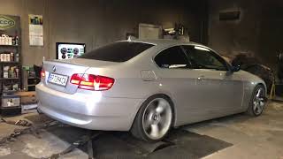 BMW E92 330d Manual  380hp and 850Nm [upl. by Akemet]