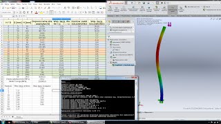 91 Wyboczenie  eksperymenty ze stalą niskowęglową LBA SolidWorks i kryteriami wyboczenia [upl. by Budworth]