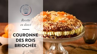 Recette en direct de Galette des Rois  la Couronne des Rois [upl. by Elleirad]