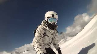 Snowboarding in Les 2 Alpes [upl. by Ayekal]