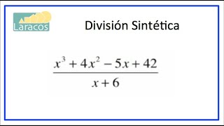 Division sintetica ejemplo 1 [upl. by Leggett739]