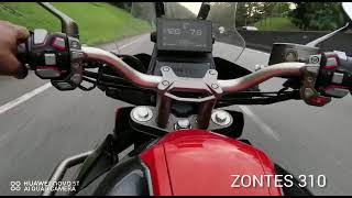 Top Speed Zontes 310T [upl. by Acim]