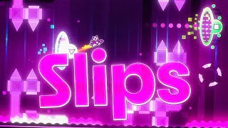 quotSlipsquot by Szilu ALL COINS  Geometry Dash Daily 1429 [upl. by Madi]