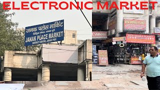 Biggest Electronic Market In Delhi  District Centre Janakpuri  Janakpuri West [upl. by Trina]