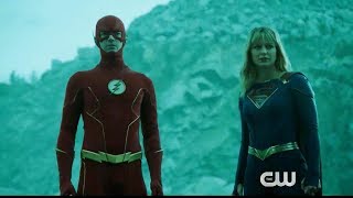 DCTV Crisis on Infinite Earths Official Promo  The Flash Arrow Supergirl LoT BW BL [upl. by Haletky]