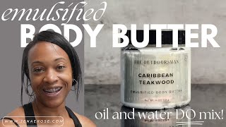 Caribbean Teakwood Emulsified Body Butter [upl. by Tyrone972]